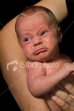 Illustration for article titled My new favorite thing: pictures of sad babies